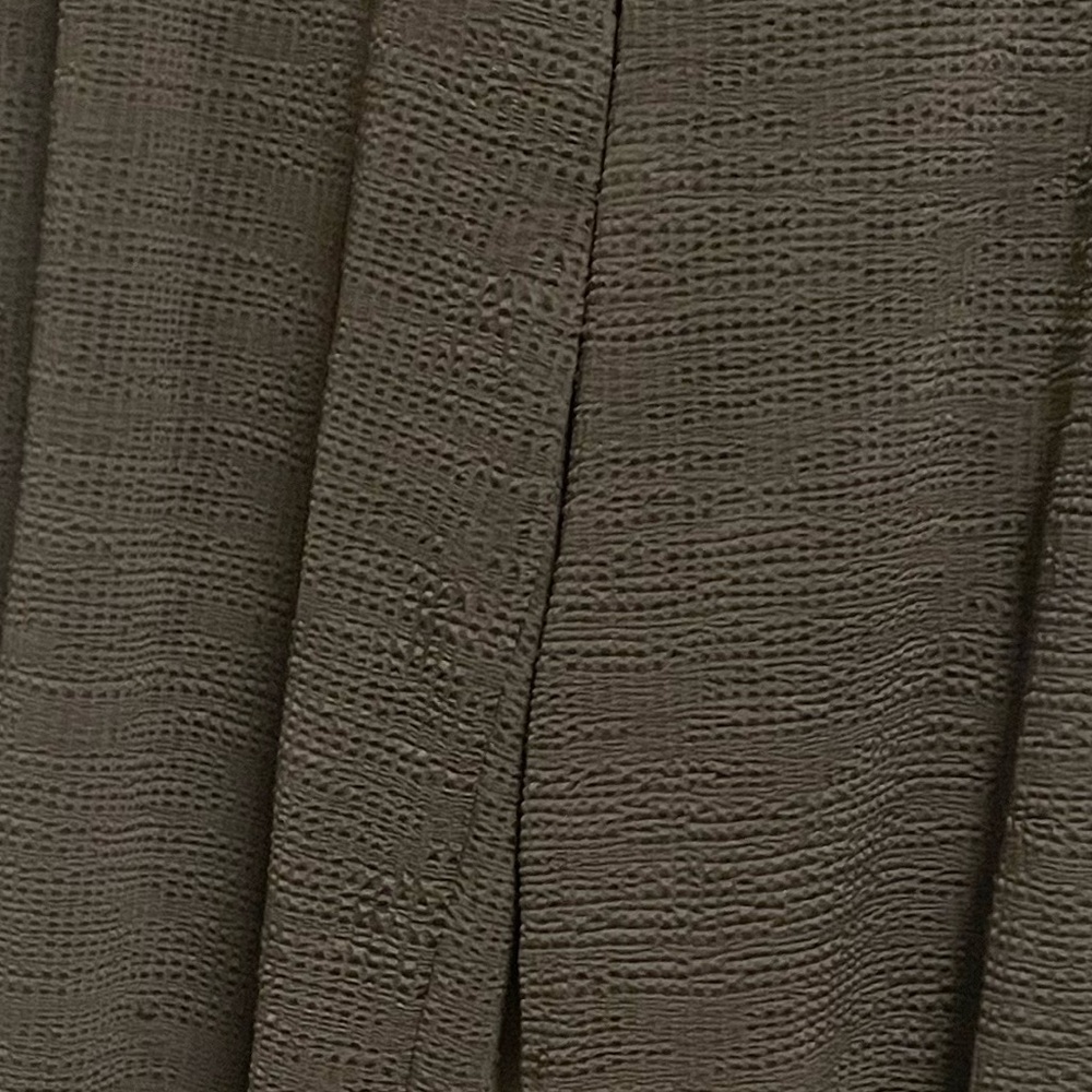 Alfani Dark Gray Textured Wide Leg Pants